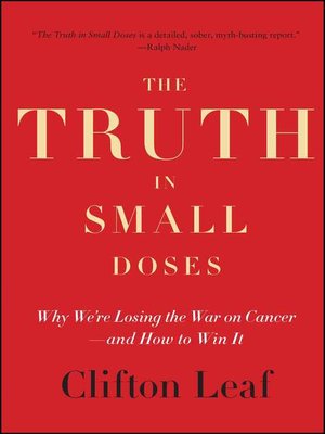 cover image of The Truth in Small Doses